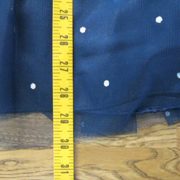 Masquerade Navy & Silver Sparkle Prom Dress - Picture 9 of 9